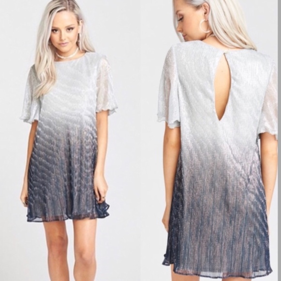 Show Me Your MuMu Dresses & Skirts - NWT Show Me Your Mumu JENNER DRESS ICICLE DIP DYE